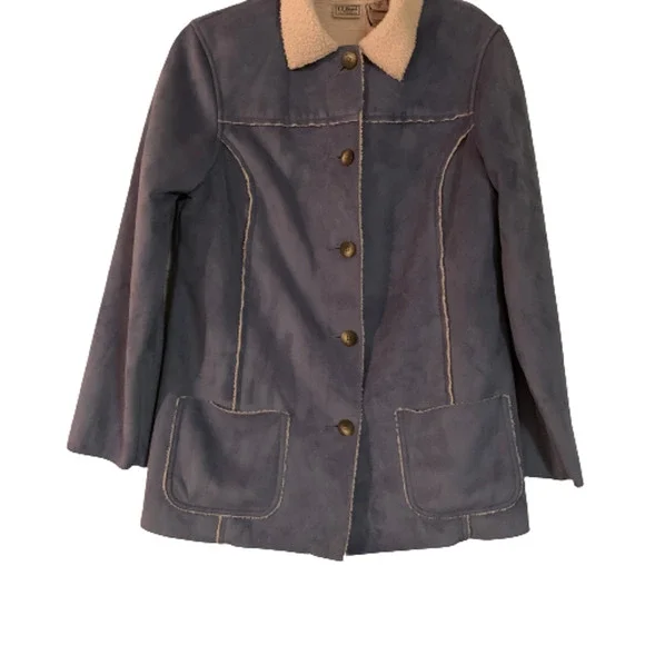 L.L. Bean | Jackets & Coats | Ll Bean Faux Suede Sherpa L.L. Bean | Jackets & Coats | Ll Bean Faux Suede Sherpa